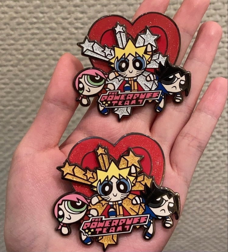 Powerpuff team 7(in hands)